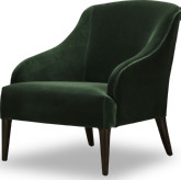 Tessa Accent Chair in Luxe Green